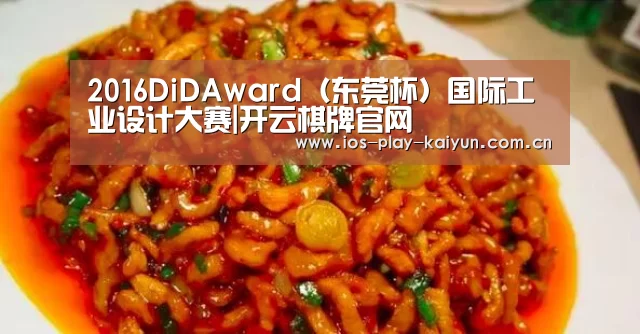 2016DiDAward(东莞杯)国际工业设计大赛|开云棋牌官网(图3) 开云棋牌官网